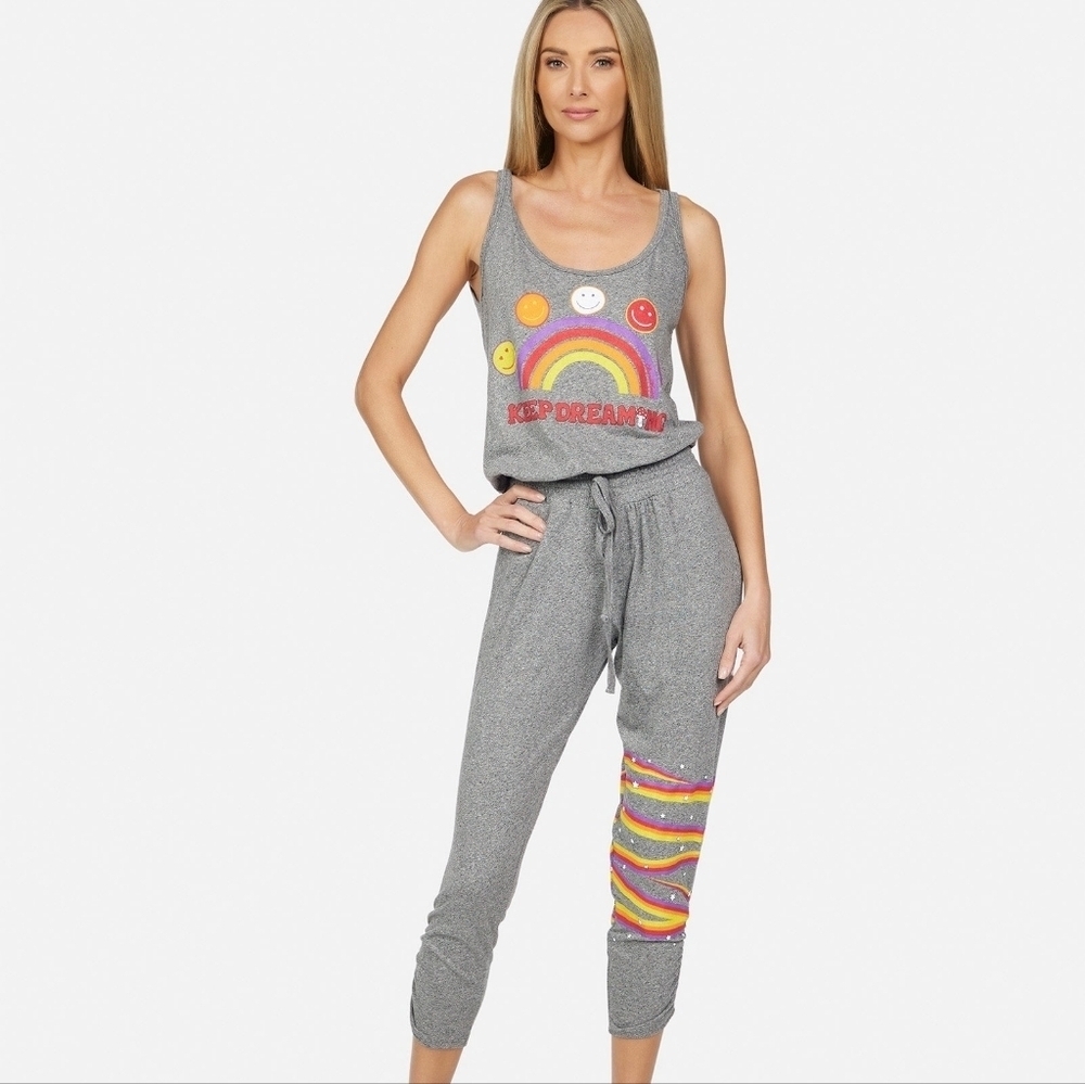 Lauren Moshi Norelle Keep Dreaming Jumpsuit size S NWT